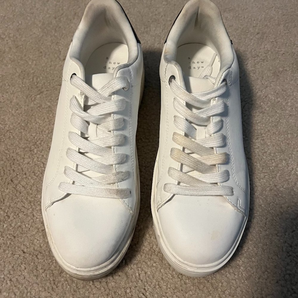 Women's Masha Sneakers - A New Day™ White 11